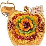 Dried Fruit and Nut Gift Basket | Healthy Assorted Natural Snack Gift Tray | Extra Large Variety Food Tray Party Platter- Christmas, Holiday, Easter, Birthday, Sympathy, Office, Men, Woman, Him, Her Husband, Wife, Families | Bonnie and Pop