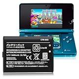 Soseieiu CTR-003 Replacement Battery for Nintendo 2015 Old 3DS 2DS New 2DSLL Gaming Console,New Upgrade 0 Cycle Battery for Nintendo Switch Game Console 5600mAh/3.7V