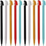 10Pcs Multicolor Stylish Color Touch Stylus Pen Compatible for Wii U WIIU Gamepad Console Easy to Use and Safety,Controllers,Legacy Systems,Accessories,Wii U,Nintendo Systems