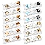 No Cow High Protein Bars, Original Variety Pack - Healthy Snacks, 20g Vegan Protein, High Fiber, Low Sugar, Keto Friendly, Dairy & Gluten Free (12 Count)