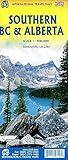Southern BC & Alberta Travel Reference Map 1:900K