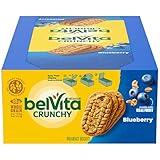 belVita Blueberry Breakfast Biscuits, 8 Packs (4 Biscuits Per Pack)