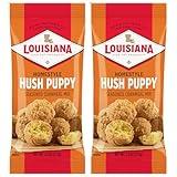 Louisiana Fish Fry Products Homestyle Hush Puppy Seasoned Cornmeal Mix - 2-Pack