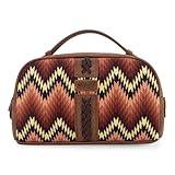 Wrangler Makeup Pouch Bag Mini Western Toiletry Purse Cosmetic Organizer Travel Pouch for Women WG2211-190BR