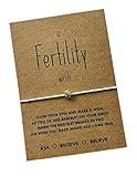 Fertility wish bracelet | A little wish for fertility | Fertility gift | A gift for fertility | Fertility present