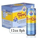 Topo Chico Sabores Blueberry with Hibiscus Extract 12oz 8pk