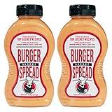 Todd Wilbur's Top Secret Burger Secret Spread (Like In-N-Out Burger Sauce) - Use on Burgers, Sandwiches, and Wraps - MSG & Gluten-Free, 11 Oz (Pack of 2)