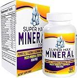 SuperMAX Multimineral Supplement (Iron Free) with 72 Trace Minerals - Natural Multiminerals - High Potency Multi Mineral Supplements All-in-1 Formula - 60 Tablets