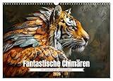 Fantastic Chimeras - From Magical to Stunning (Wall Calendar 2026 DIN A3 Landscape), CALVENDO Monthly Calendar: Magical and Legendary (CALVENDO Animals)