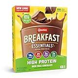 Carnation Breakfast Essentials High Protein Powder Drink Mix, Rich Milk Chocolate, 10 Count Box Packets (Pack of 6) (Packaging May Vary)