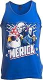 Merica | Epic USA Patriotic American Party Unisex Tank Top Men Women -ManTank,M Royal Blue