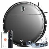 MAMNV Robot Vacuum and Mop Combo, WiFi/App, Robotic Vacuum Cleaner with Schedule, 2 in 1 Mopping Robot Vacuum with Watertank and Dustbin, Self-Charging, Slim, Ideal for Hard Floor, Pet Hair, Carpet