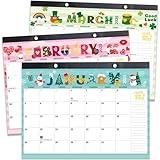 2025 Desk Calendar Wall Calendars, Large 17" x 12", November 2024 - December 2025 Monthly Planner Desktop, 14 Months Planning Organizing for Home, School, Office, Holiday, Doodle