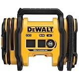 DEWALT 20V MAX Tire Inflator, Compact and Portable, Automatic Shut Off, LED Light, Bare Tool Only (DCC020IB)