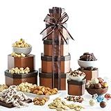 Broadway Basketeers Gourmet Chocolate Food Gift Basket Christmas Holiday Snack Gifts for Families, College, Delivery for Birthdays, Appreciation, Thank You, Get Well Soon, Care Package