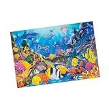 Melissa & Doug Underwater Ocean Floor Puzzle (48 pcs, 2 x 3 feet) - FSC Certified