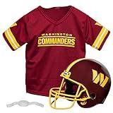 Franklin Sports Washington Commanders Kids NFL Uniform Set - Youth NFL Team Jersey, Helmet + Apparel Costume - Official NFL Gear -Youth Medium Maroon
