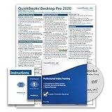 TEACHUCOMP DELUXE Video Training Tutorial Course for QuickBooks Desktop Pro 2020- Video Lessons, PDF Instruction Manual, Quick Reference Guide, Testing, Certificate of Completion