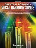 Greatest Pop/Rock Vocal Harmony Songs: Note-for-Note Vocal Transcriptions
