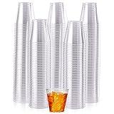 JOLLY CHEF 1000 Pack Plastic Shot Glasses-2 oz Disposable Cups 2 Ounce Plastic Shot Cups Ideal for Whiskey, Tasting,Food Samples,Perfect for Halloween, Thanksgiving,Christmas Party