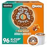 The Original Donut Shop Duos Nutty + Caramel Keurig Single-Serve K-Cup Pods, Medium Roast Coffee, 96 Count