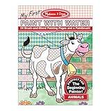 Melissa & Doug My First Paint with Water Coloring Book: Animals (24 Painting Pages)