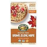 Nature's Path Organic Brown Sugar Maple Oatmeal, 11.3 oz (Pack of 1), Gluten Free, Non-GMO