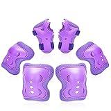 Youth/ KidsKnee Pads Elbow Pads Wrist Guards Protective Gear Set for Child Roller Skates, Cycling, Inline Skating, Scooter Skateboard, BMX Bike, Riding, and Multiple Outdoor Sports Activities