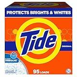 Tide Powder Laundry Detergent, Original Scent, 95 Loads, 108 oz