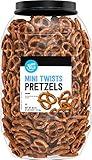 Amazon Brand - Happy Belly Mini Twist Pretzels, 40 ounce (Pack of 1)