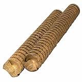 American Oak Infusion Spirals Medium Plus Toast - Oak Spirals for Aging Whiskey, Wine, Brandy, or Spirits in the Bottle - Oak Bottle Spiral by Midwest Homebrewing and Winemaking Supplies - 8" Long, 2-pc