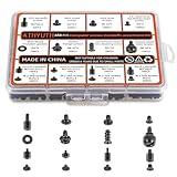 ATHYUTH 450-Piece Computer Screw Kit for PC Building and Repairing - Includes M.2 SSD Mounting Screws, Motherboard Standoff Screw, PC Case, SSD, HDD & Fan Screws | All-in-One Repair Kit