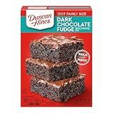 Duncan Hines Dark Chocolate Fudge Brownie Mix, 18.2 OZ