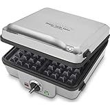 Cuisinart WAF-300P1 Belgian Waffle Maker with Pancake Plates, Brushed Stainless