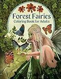 Forest Fairies Coloring Book for Adults