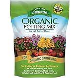 Espoma Organic Potting Soil Mix - All Natural Potting Mix For All Indoor & Outdoor Containers Including Herbs & Vegetables. For Organic Gardening, 8qt. bag. Pack of 1