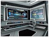 LYSMZT Spaceship Interior Science Fiction Series Background Outer Space Photo Background Spaceship Photography Background Vinyl Banner 7X5FT TK-203