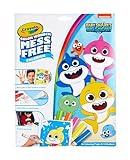 Crayola Baby Shark Color Wonder Pages, Mess Free Coloring for Toddlers, Coloring Activity, Toddler Stocking Stuffer, Travel Toy & Gift, 3+