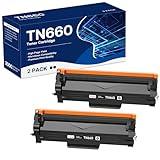 TN 660 Toner Cartridge Replacement for Brother TN 660 TN630 Work with HL-L2300D HL-L2305W HL-L2360DW MFC-L2740DW MFC-L2700DWR DCP-L2540DN Printer