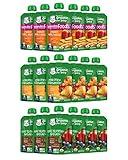 Gerber Organic Baby Food Pouches, 2nd Foods for Sitter, Fruit & Veggie Variety Pack, 3.5 Ounce (Set of 18)