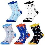 Belloxis Hockey Gifts for Boys 8-12 Hockey Socks Boys Hockey Gifts Hockey Gifts for Men Sports Gifts for Boys 8-12 Gifts for Teenage Boys Socks Cozy Cotton Comfy Socks Brother Friend Gifts