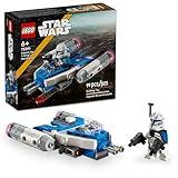 LEGO Star Wars: The Clone Wars Captain Rex Y-Wing Microfighter Building Set, Collectible Star Wars Y-Wing Toy for Kids with Captain Rex Minifigure, Star Wars Gift for Boys & Girls Ages 6 and Up, 75391