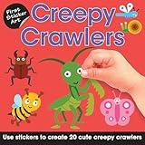 First Sticker Art: Creepy Crawlers: Color By Stickers for Kids, Make 20 Pictures! (Perfect Christmas Gift, Stocking Stuffer for Ages 3+)