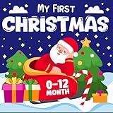 My First Christmas High Contrast Baby Book 0-12 Months: A Perfect Gift for Babies to Develop Eyesight with This High-Contrast Book ...for Boy and Girl (baby's first christmas gifts newborn)
