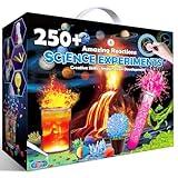 UNGLINGA 250+ Science Experiments Kits for Kids, Boys Girls Toys Birthday Gifts Ideas, Chemistry Set, STEM Activities Educational Project, Volcano, Solar System Planet and More Scientist Kit