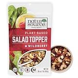 naturSource Salad Topper Wildberry - Salad Toppings, Salad Mix, Salad Toppers Seeds and Cranberries, Crunchy, Mixed Seeds for Salad, Oatmeal or Yogurt, Natural, Gluten Free - 16 Oz (1 Lb)