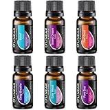 O'linear Essential Oils 6 Blends Set - Perfect for Humidifiers and Diffusers, Aromatherapy Diffuser Oils Scents, Essential Oil Kit for Home Use, Essential Oil Pack with Various Scents