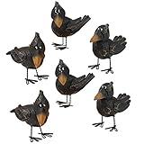 Design Toscano Myths and Legends Raven Statues: Set of Six
