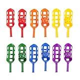 Champion Sports Scoop Ball Set, Plastic, Assorted Colors, 2 Scoops,1 Ball/set, 6/set