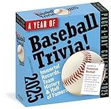 A Year of Baseball Trivia Page-A-Day® Calendar 2025: Immortal Records, Team History & Hall of Famers